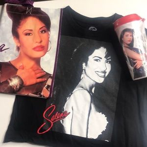 📣Free Selena Bag 🌹The Queen of Tejano Tee & Cup